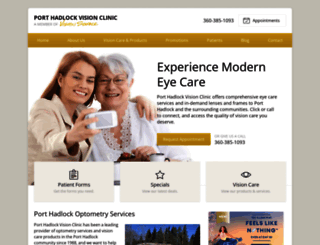 visionsource-porthadlockvision.com screenshot
