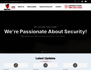 visiontactical.co.za screenshot