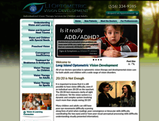 visiontherapysuccess.com screenshot