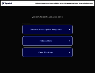 visionzeroalliance.org screenshot