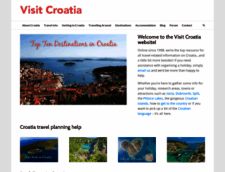 visit-croatia.co.uk screenshot