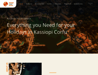 visit-kassiopi.com screenshot