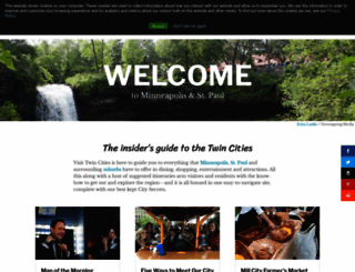 visit-twincities.com screenshot