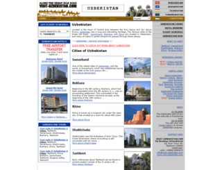 visit-uzbekistan.com screenshot