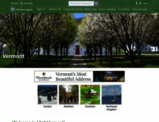 visit-vermont.com screenshot