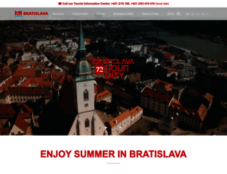 visit.bratislava.sk screenshot
