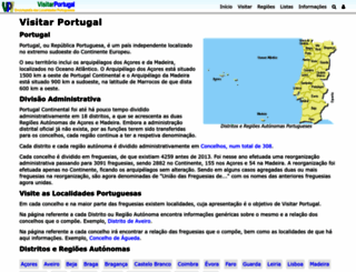 visitarportugal.pt screenshot