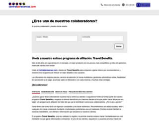 visitas.centraldereservas.com screenshot