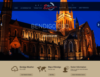 visitbendigo.com.au screenshot