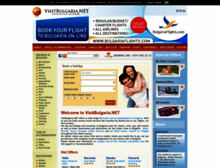 visitbulgaria.net screenshot