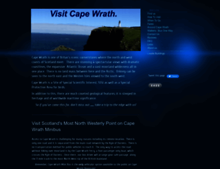 visitcapewrath.com screenshot