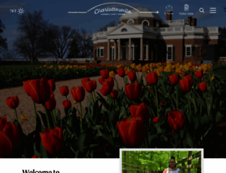 visitcharlottesville.org screenshot