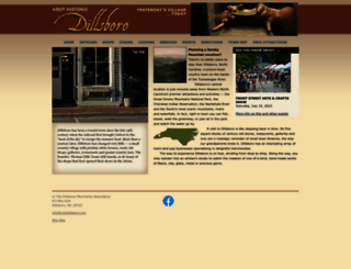 visitdillsboro.org screenshot