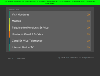 visitehonduras.com screenshot