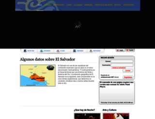 visitelsalvador.net screenshot