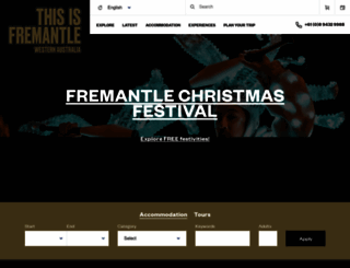 visitfremantle.com.au screenshot