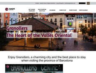 visitgranollers.com screenshot