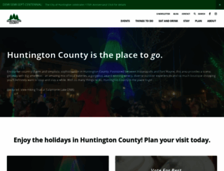 visithuntington.org screenshot