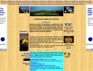 visiting-cornwall.co.uk screenshot