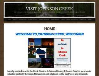 visitjohnsoncreek.org screenshot