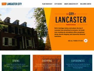 visitlancastercity.com screenshot