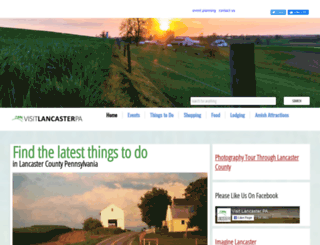 visitlancasterpa.net screenshot