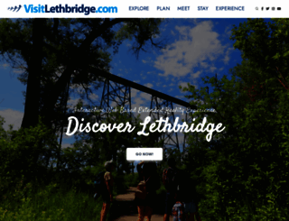 visitlethbridge.com screenshot