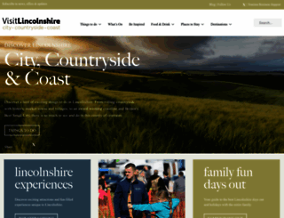 visitlincolnshire.com screenshot