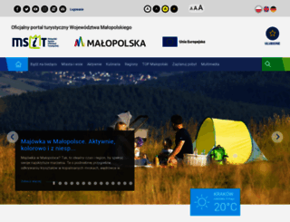 visitmalopolska.pl screenshot