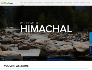 visitmanali.com screenshot