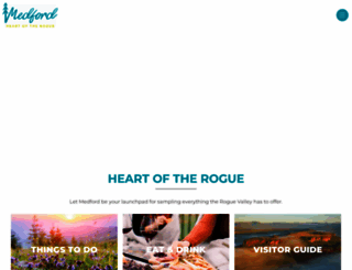 visitmedford.org screenshot