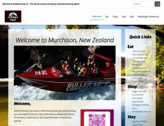 visitmurchison.nz screenshot
