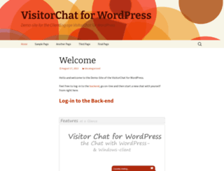 visitorchat-wordpress.clientengage.com screenshot