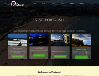 visitportrush.co.uk screenshot