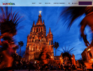 visitsanmiguel.com screenshot