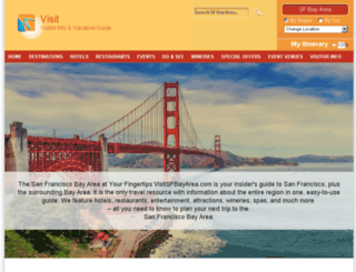 visitsfbayarea.com screenshot