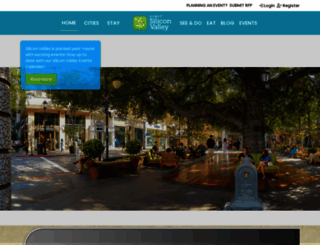 visitsiliconvalley.org screenshot