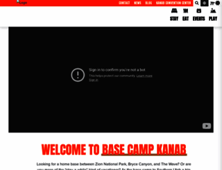 visitsouthernutah.com screenshot