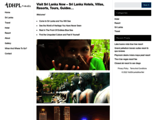 visitsrilankanow.net screenshot