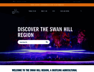 visitswanhill.com.au screenshot