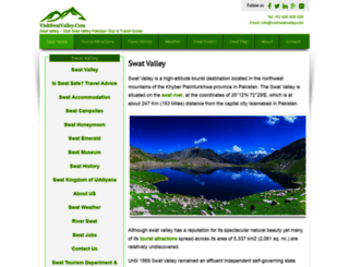 visitswatvalley.com screenshot