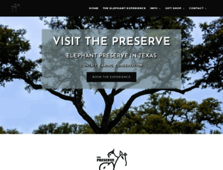 visitthepreserve.com screenshot