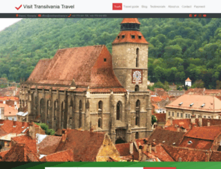 visittransilvania.ro screenshot