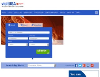 visitusa.com screenshot