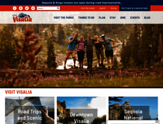 visitvisalia.com screenshot