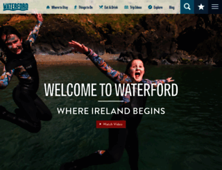 visitwaterford.com screenshot