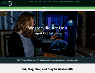 visitwesterville.org screenshot