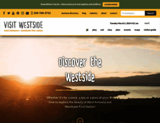 visitwestside.com screenshot