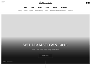 visitwilliamstown.com.au screenshot