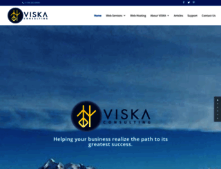 viskaconsulting.com screenshot